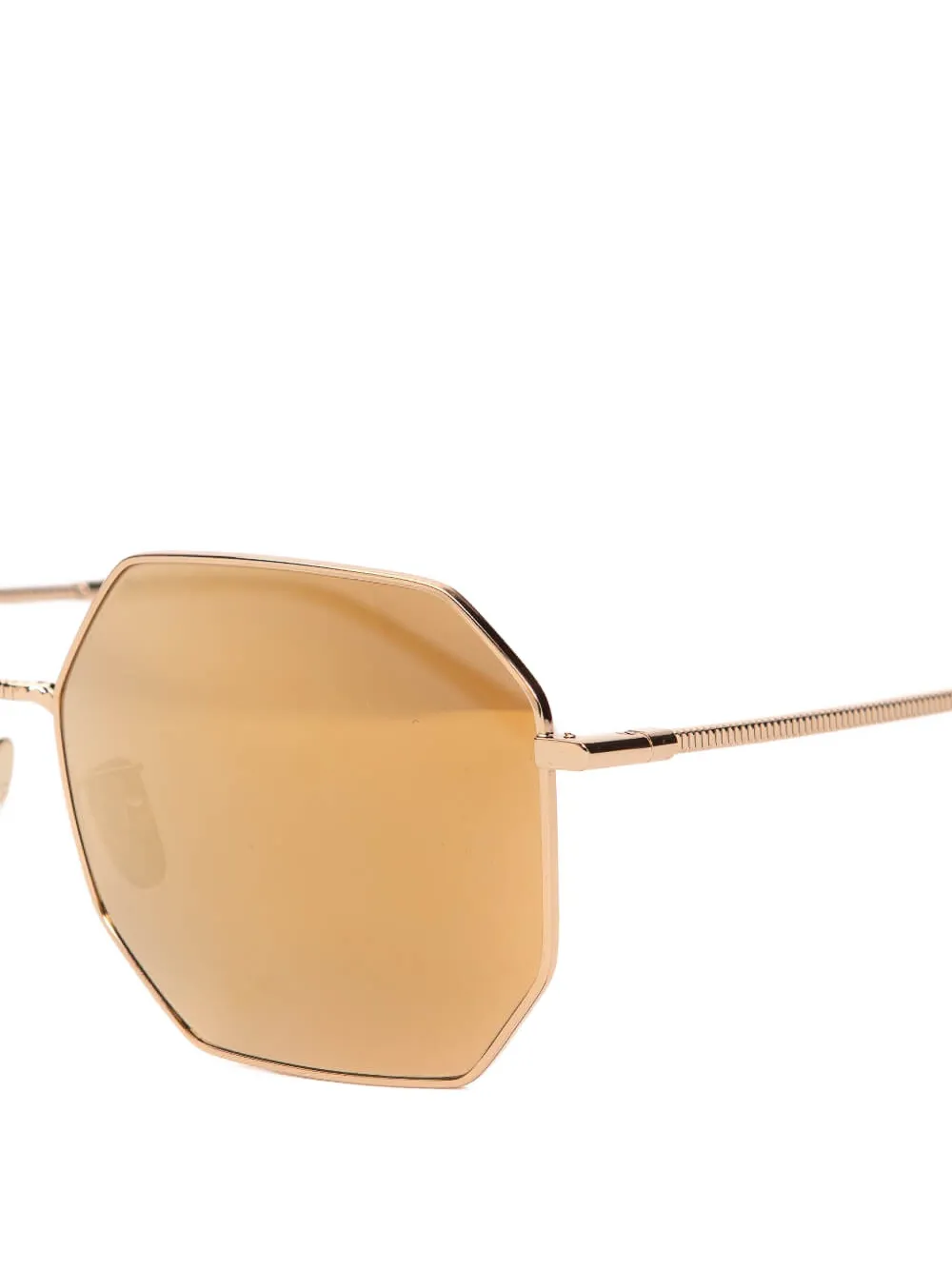 Dolce & Gabbana Eyewear Zonnebril met geometrisch montuur Goud