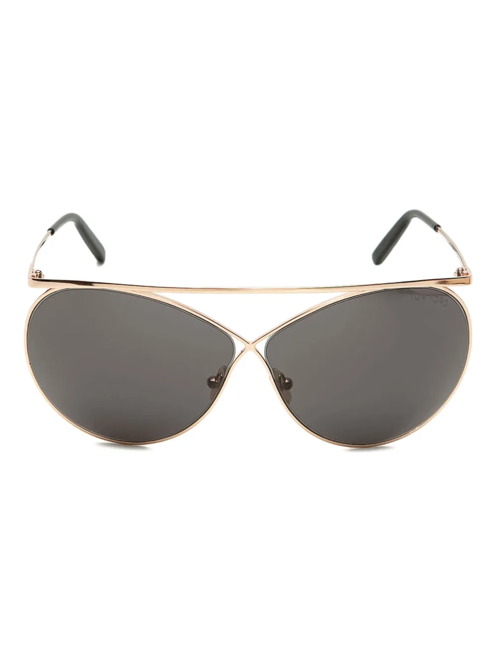 TOM FORD Stevie pilot-frame sunglasses Goud