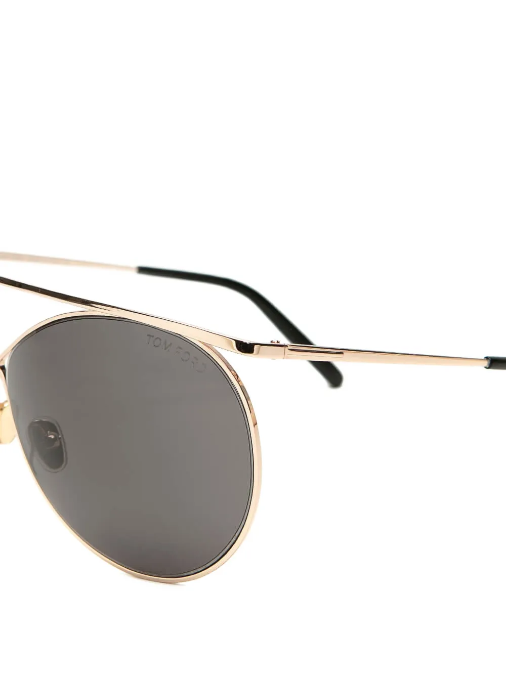 TOM FORD Stevie pilot-frame sunglasses Goud