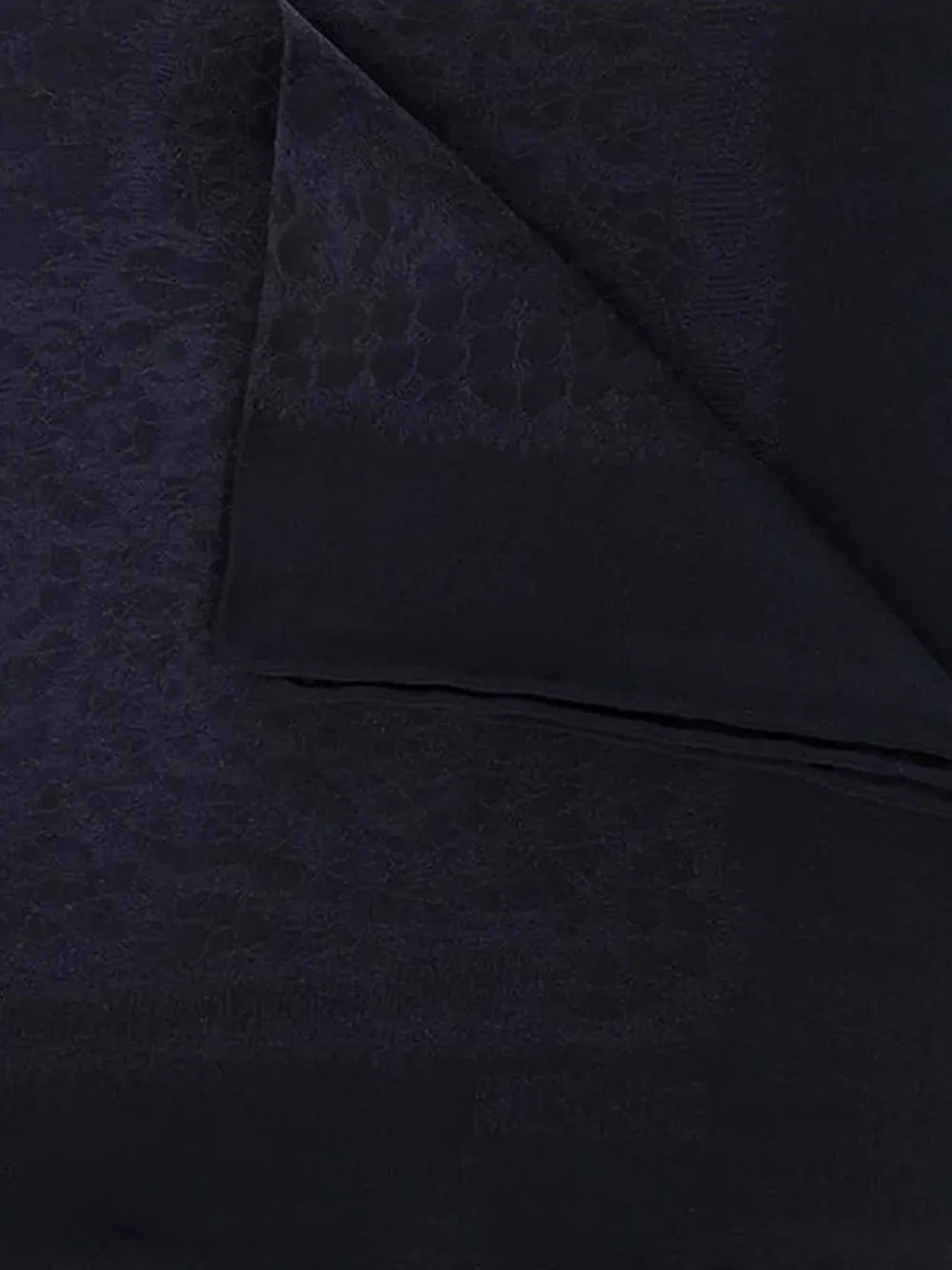 Moschino Sjaal met kanten patroon Zwart