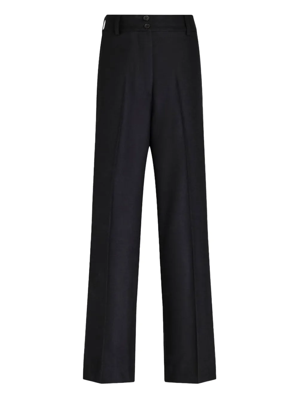 Etro Wool Trousers In Blue