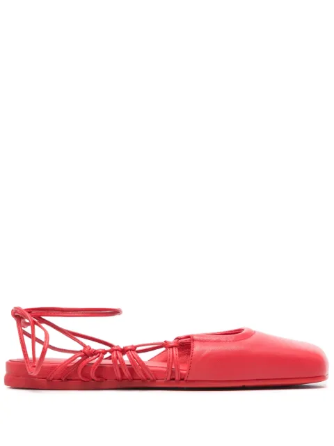 Vic Matie flats con logo estampado