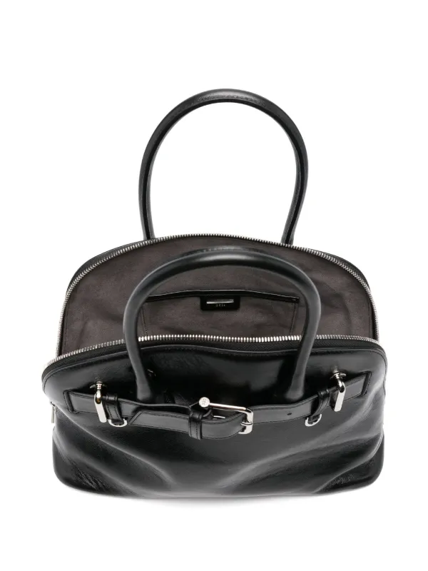 Osoi Zip Brocle ハンドバッグ M | ブラック | FARFETCH JP