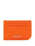 Alexander McQueen leather cardholder - Orange