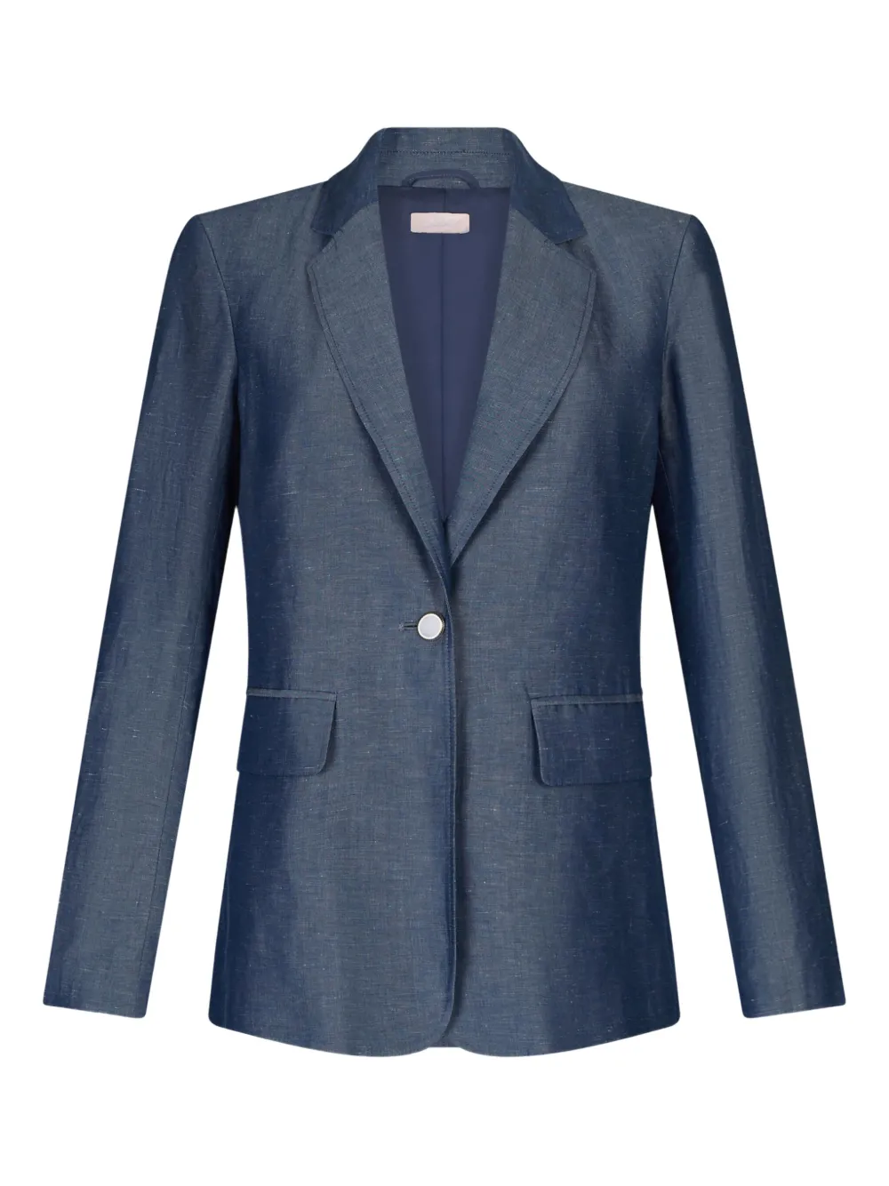 LIU JO logo-plaque blazer Blauw