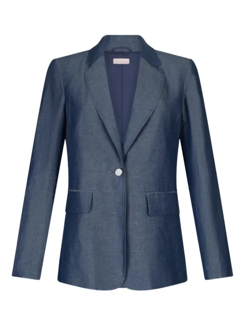 LIU JO logo-plaque blazer