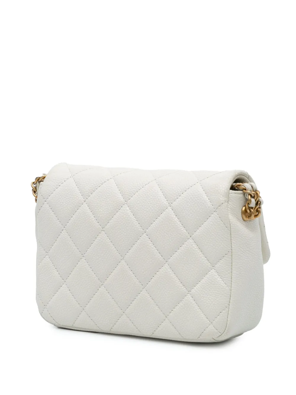 CHANEL Pre-Owned 2021-2024 Mini Quilted Caviar Chain Soul Flap crossbody bag | Pre-Owned | Image 2