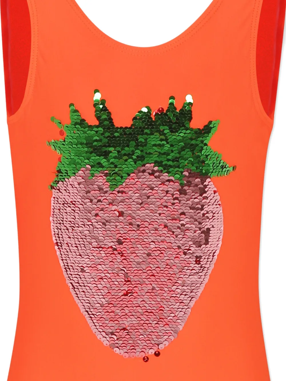 Molo Badpak met pailletten Rood