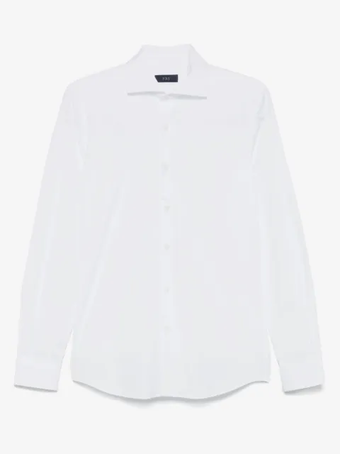 Fay stretch poplin shirt 