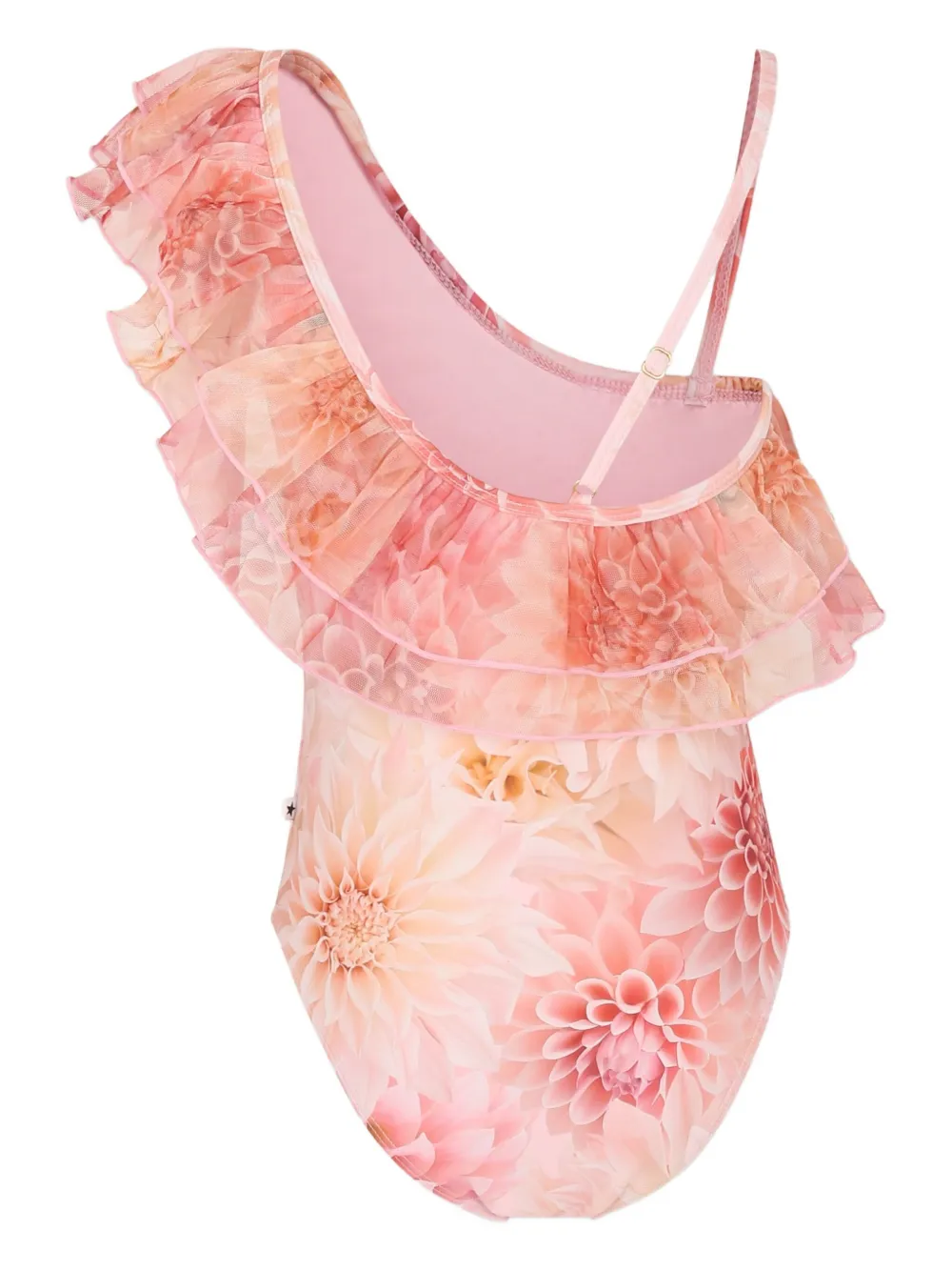 Molo Badpak met bloemenprint Roze
