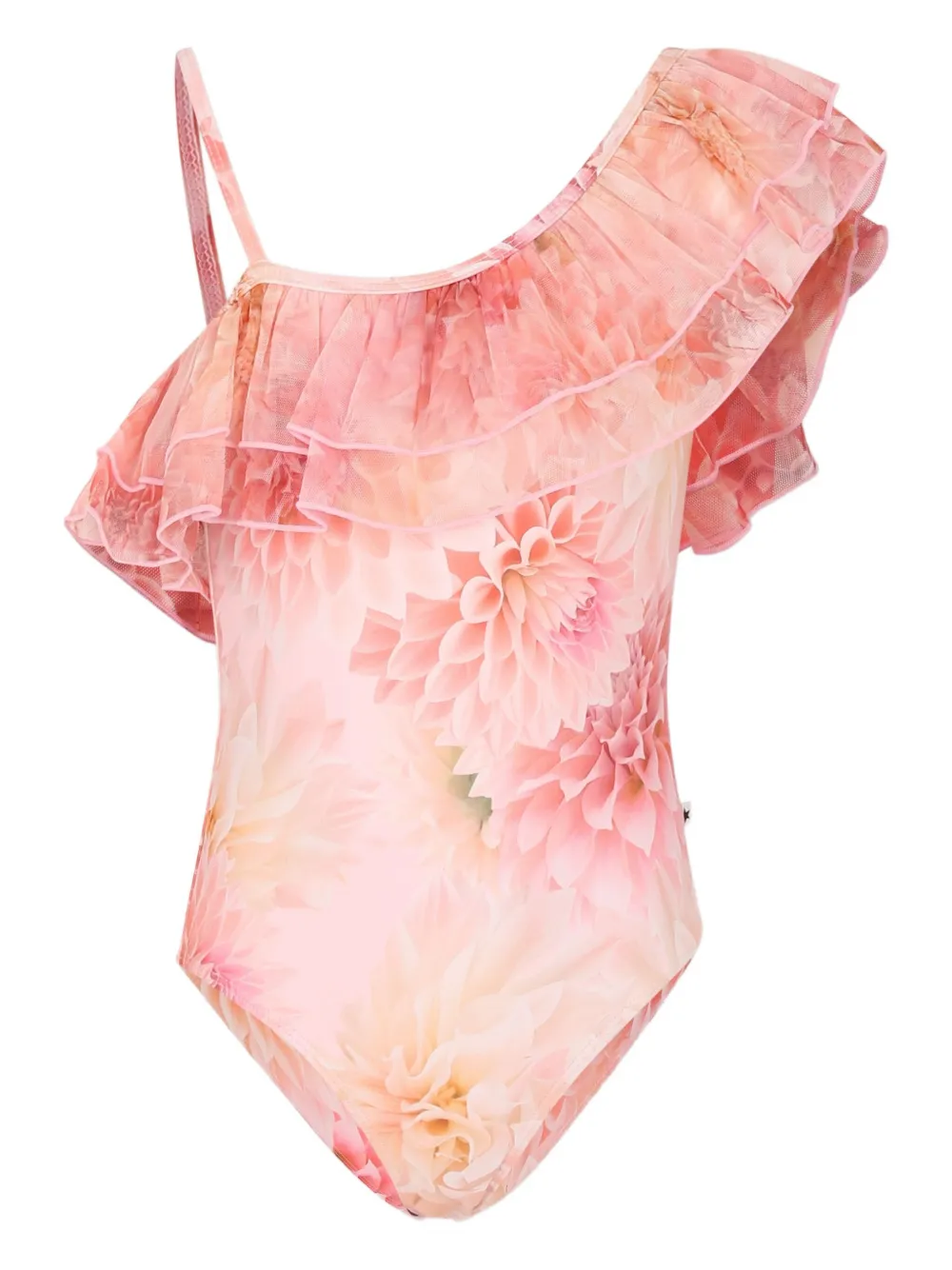 Molo floral-print swimsuit Roze