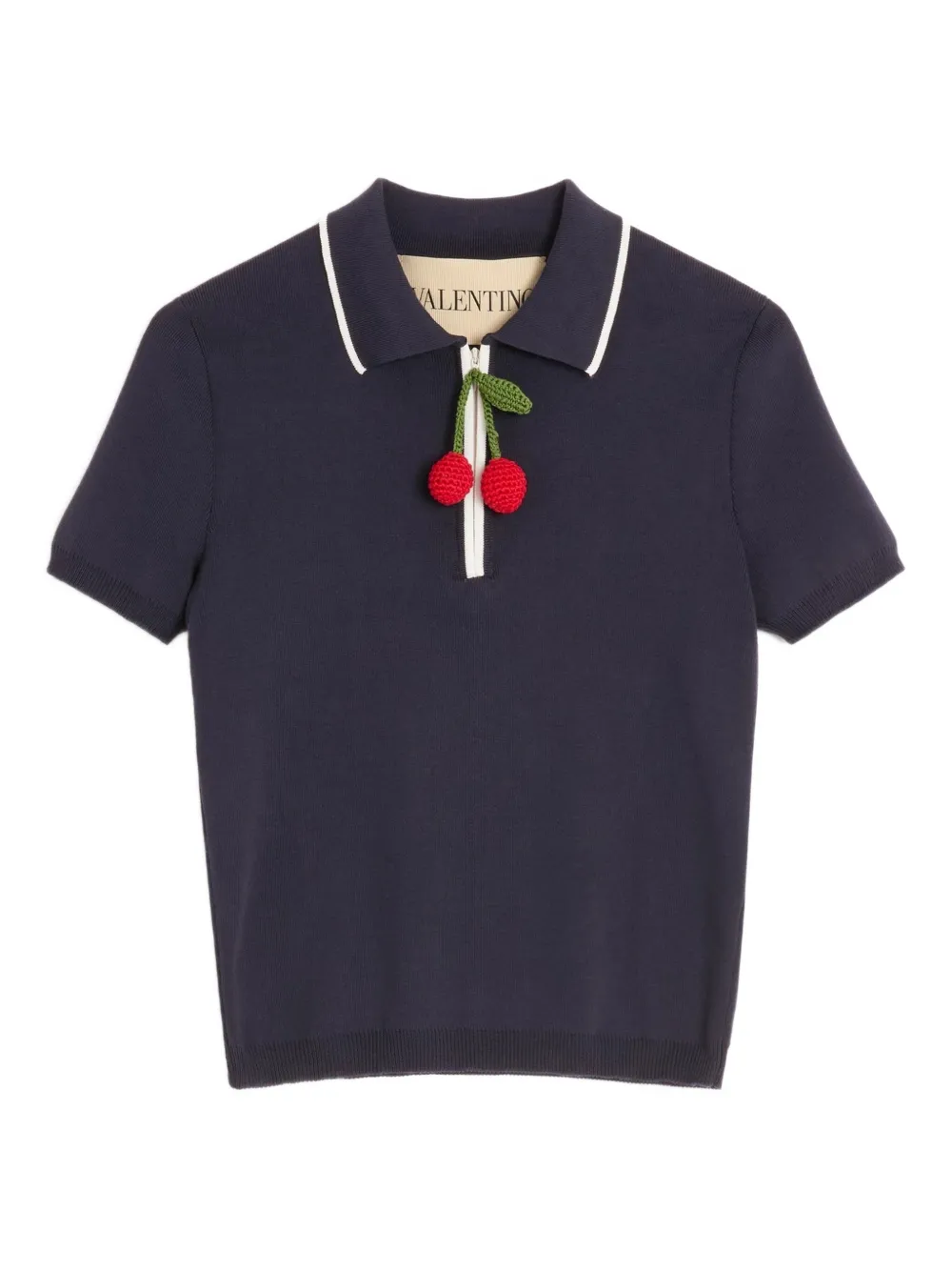 Valentino Cotton Top With Cherry