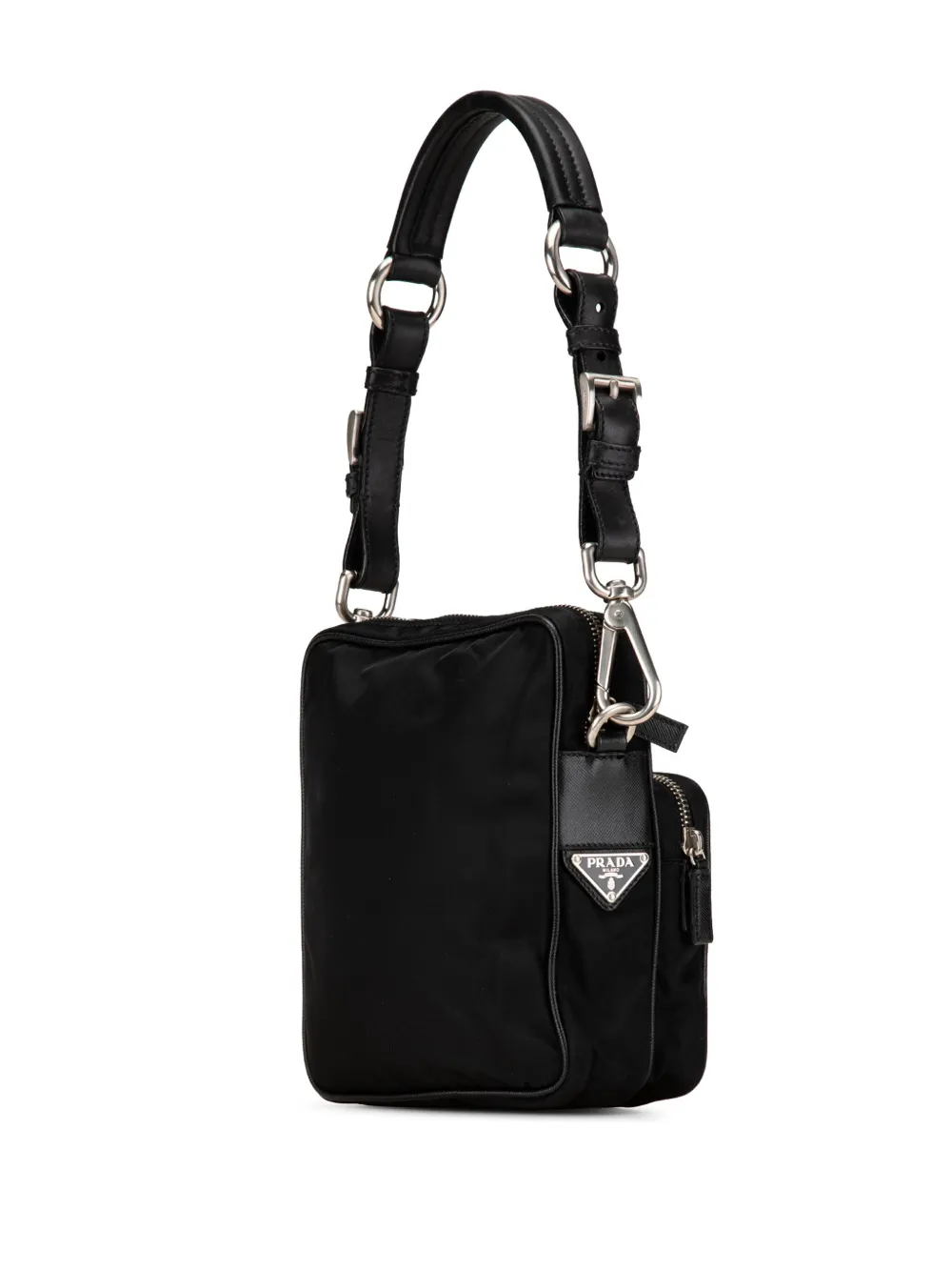 Prada Pre-Owned 2013-2024 Saffiano Trimmed Tessuto shoulder bag | Pre-Owned | Image 2