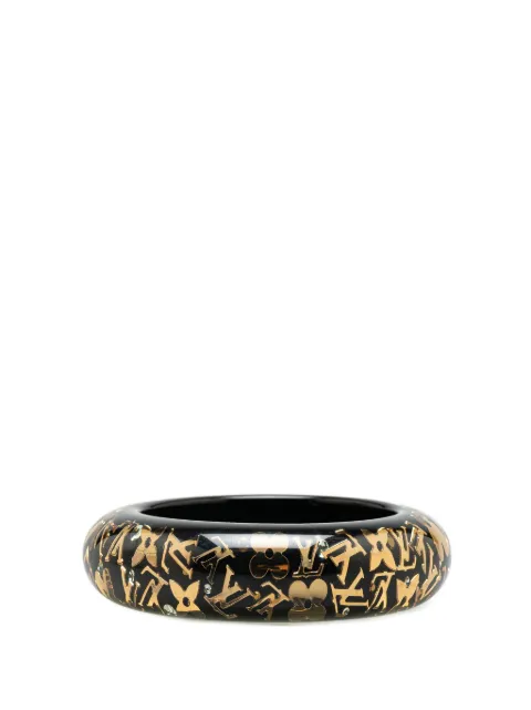 Louis Vuitton Pre-Owned 2011 Wide Resin Monogram Inclusion GM costume bracelet