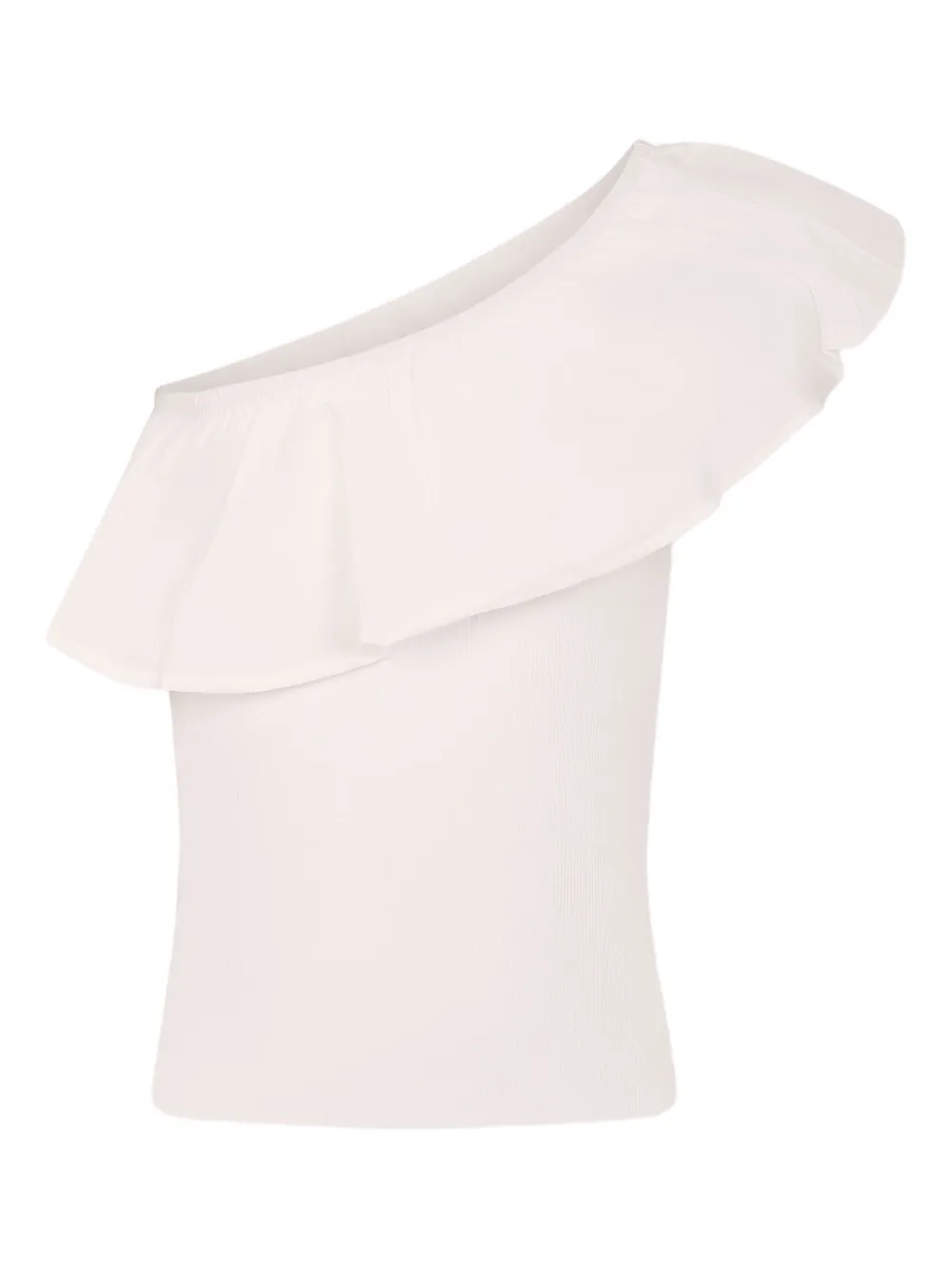 Molo one-shoulder top | White | Image 1