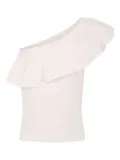 Molo one-shoulder top - White