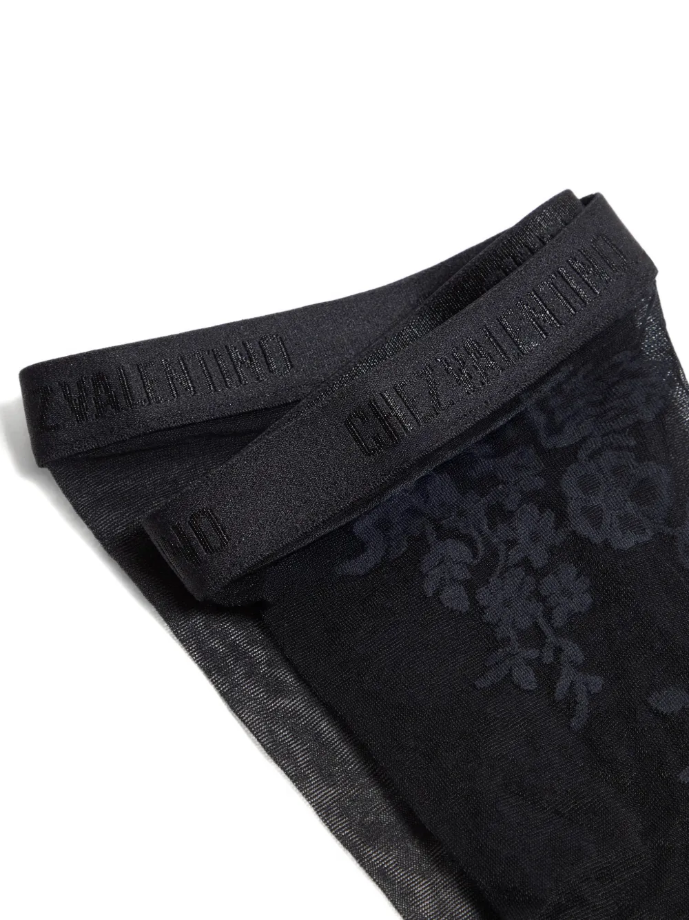  Valentino Garavani Lycra Tights - Black 