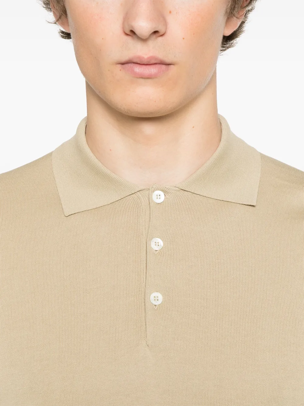 cotton polo top