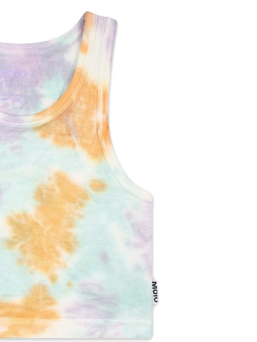 Molo Tanktop met tie-dye print Blauw