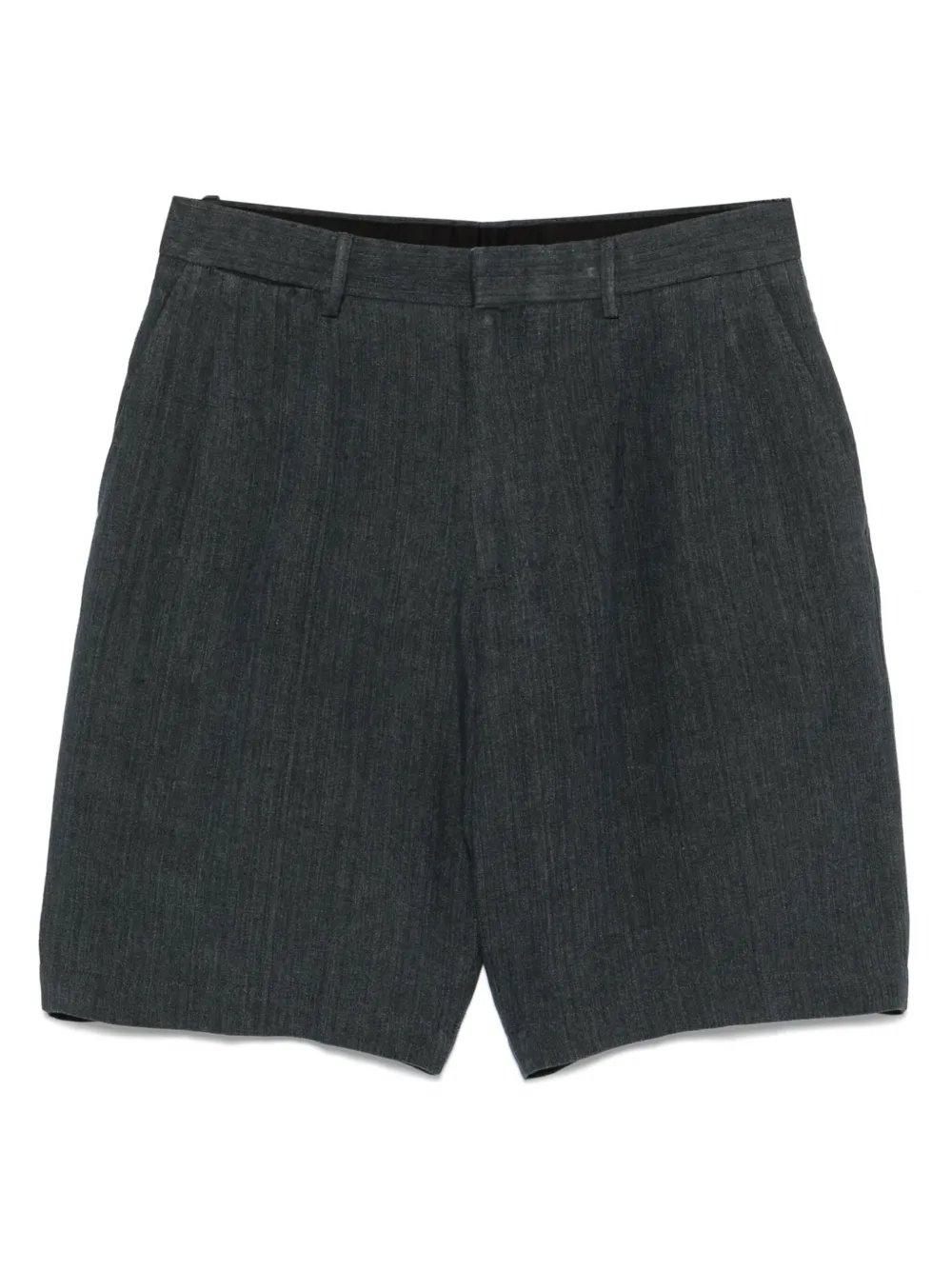 Zegna linen shorts | Black | Image 1