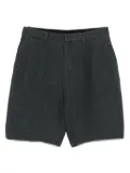 Zegna linen shorts - Black
