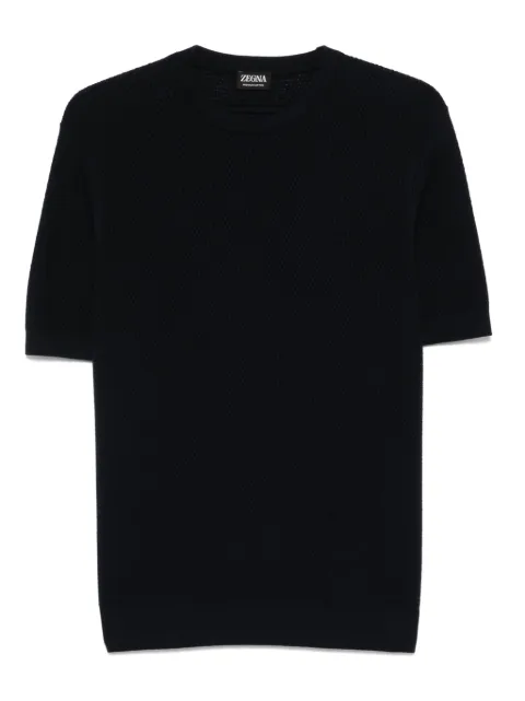 Zegna knitted T-shirt