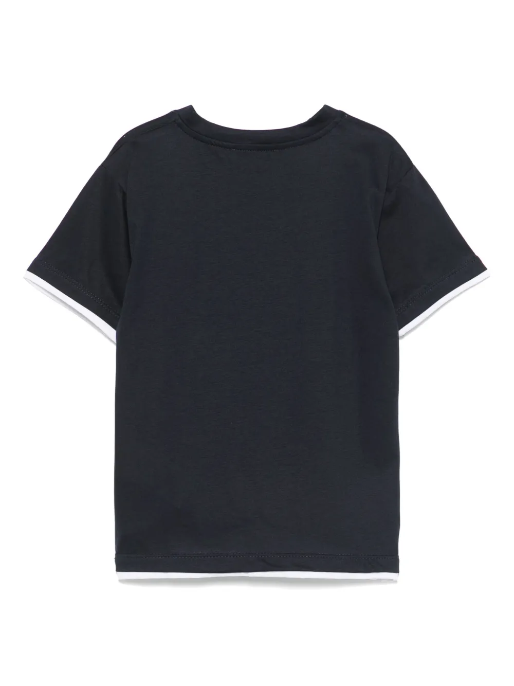 Paolo Pecora Kids contrast-trim T-shirt | Boys T-Shirts | Image 2