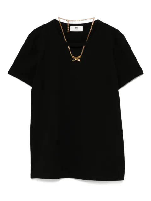 Elisabetta Franchi necklace-detail T-shirt