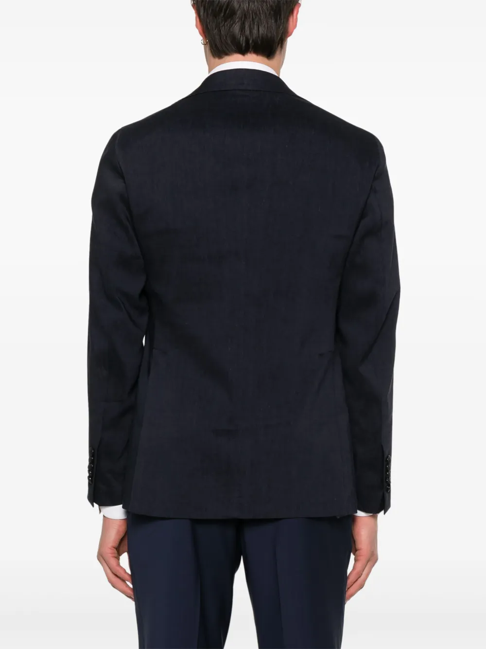 Tagliatore Blazer met enkele rij knopen Blauw