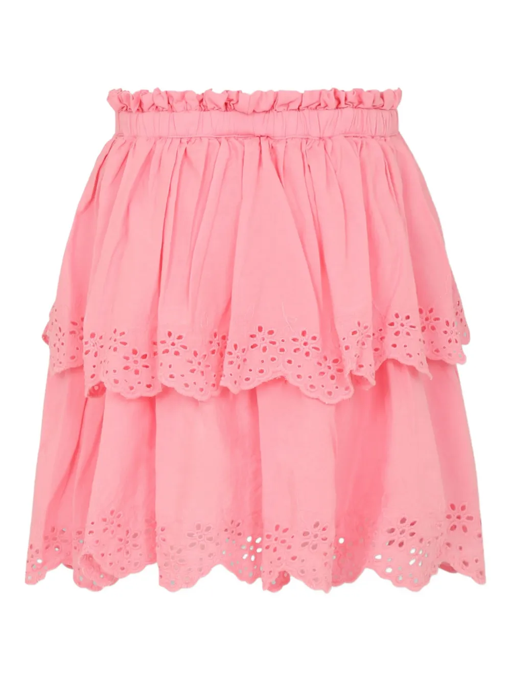 Molo Rok met broderie anglaise Roze