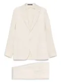 Tagliatore linen suit - Neutrals