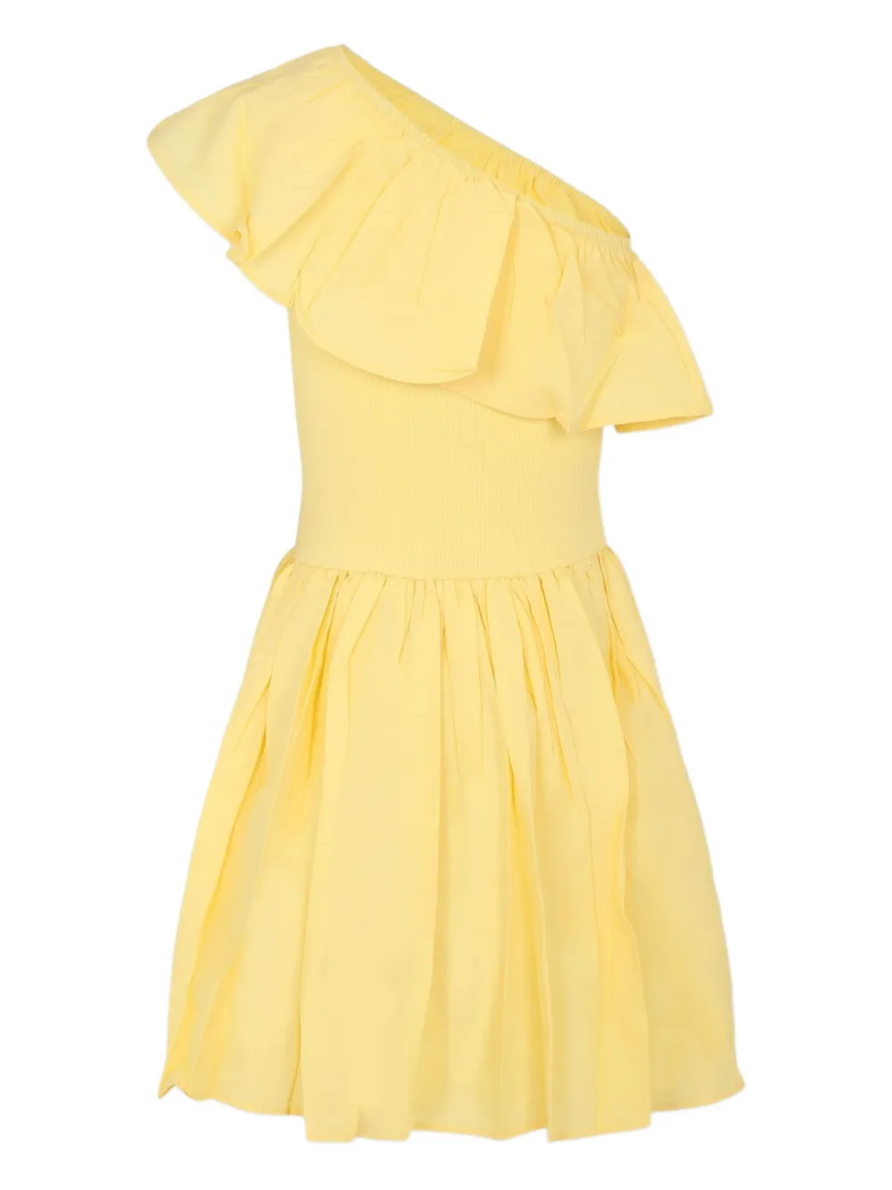 Molo Asymmetrische jurk Geel