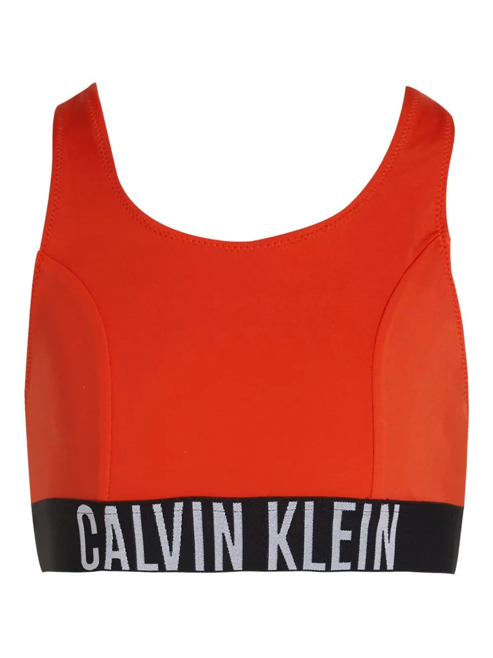 Calvin Klein Kids Bikini met logoband Rood