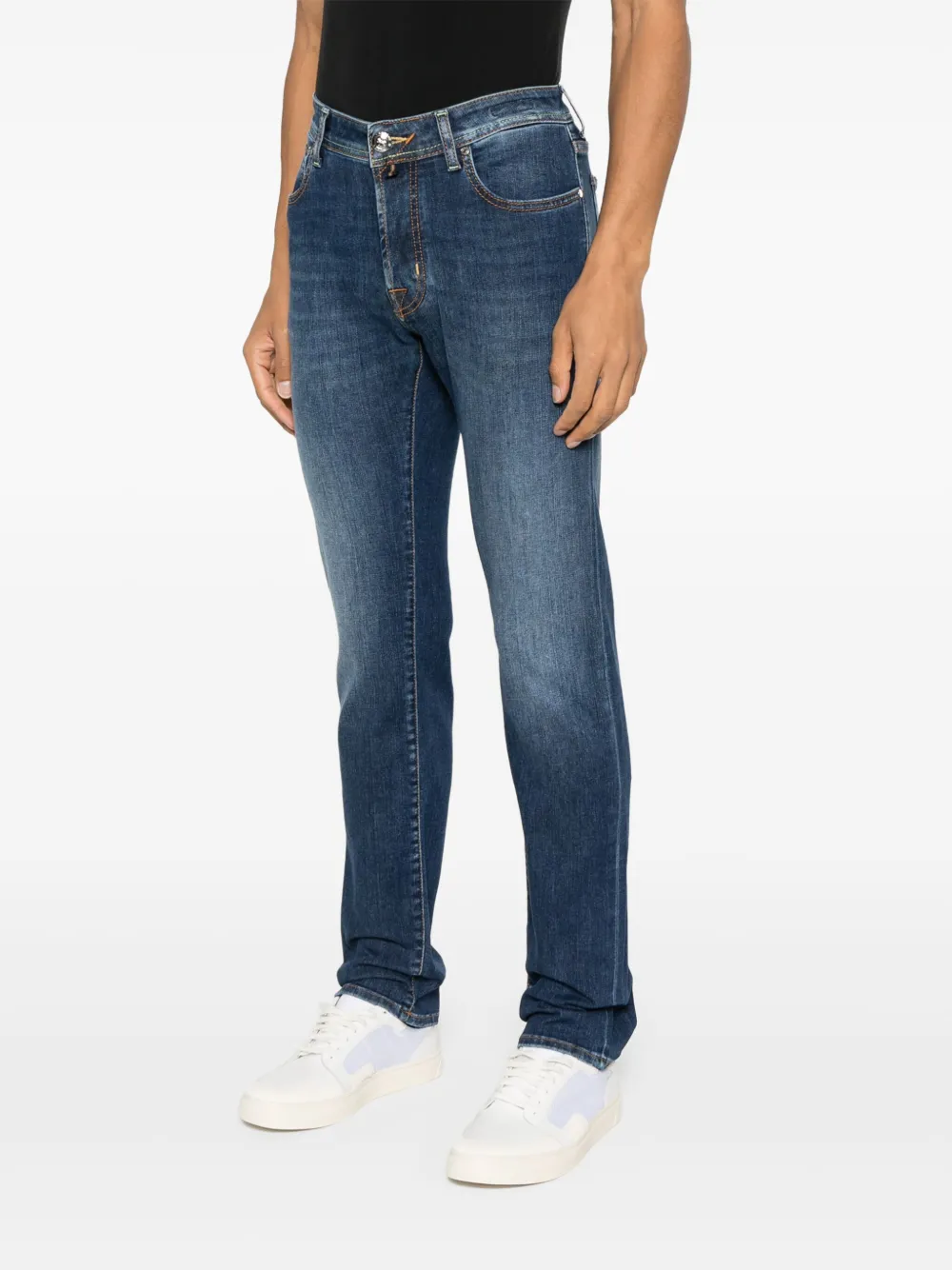 Jacob Cohën Straight jeans Blauw