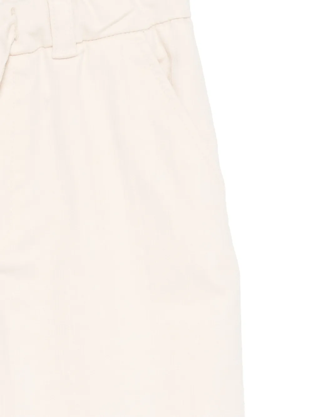 Paolo Pecora Kids Straight broek Beige