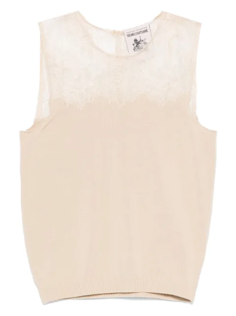 Semicouture Grazia vest