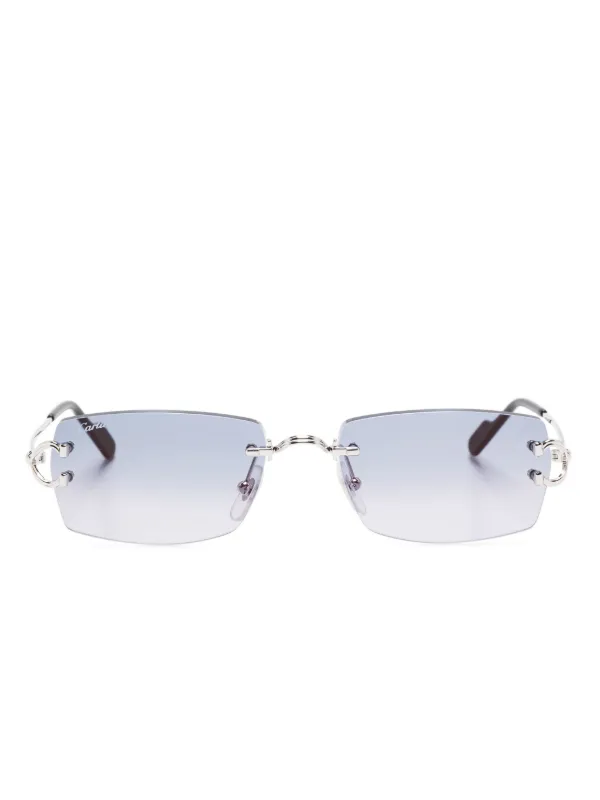 Cartier Eyewear Piccadilly サングラス | シルバートーン