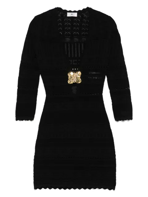 Elisabetta Franchi knitted mini dress