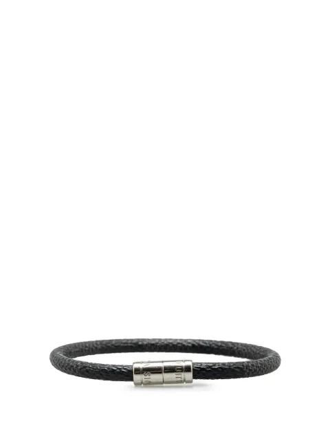 Louis Vuitton Pre-Owned pulsera Damier Graphite Keep It Bracelet 2011