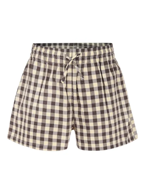 Molo shorts con motivo de cuadros