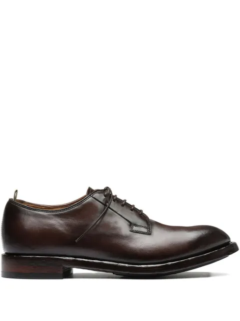 Officine Creative zapatos derby con agujetas