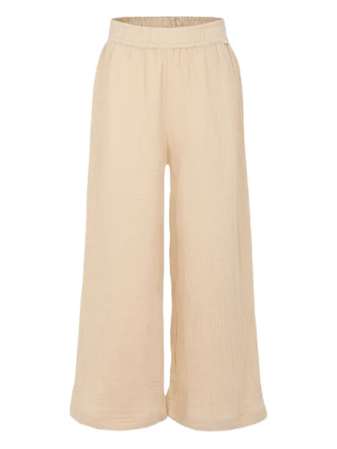 Molo pantalones con efecto arrugado