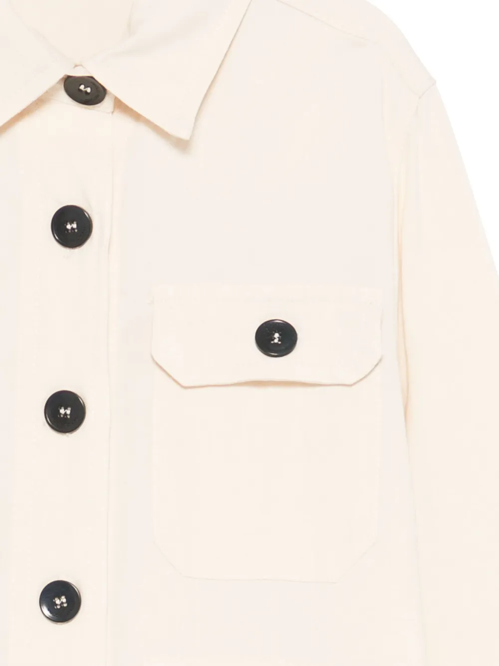 Paolo Pecora Kids Shirtjack met lange mouwen Beige