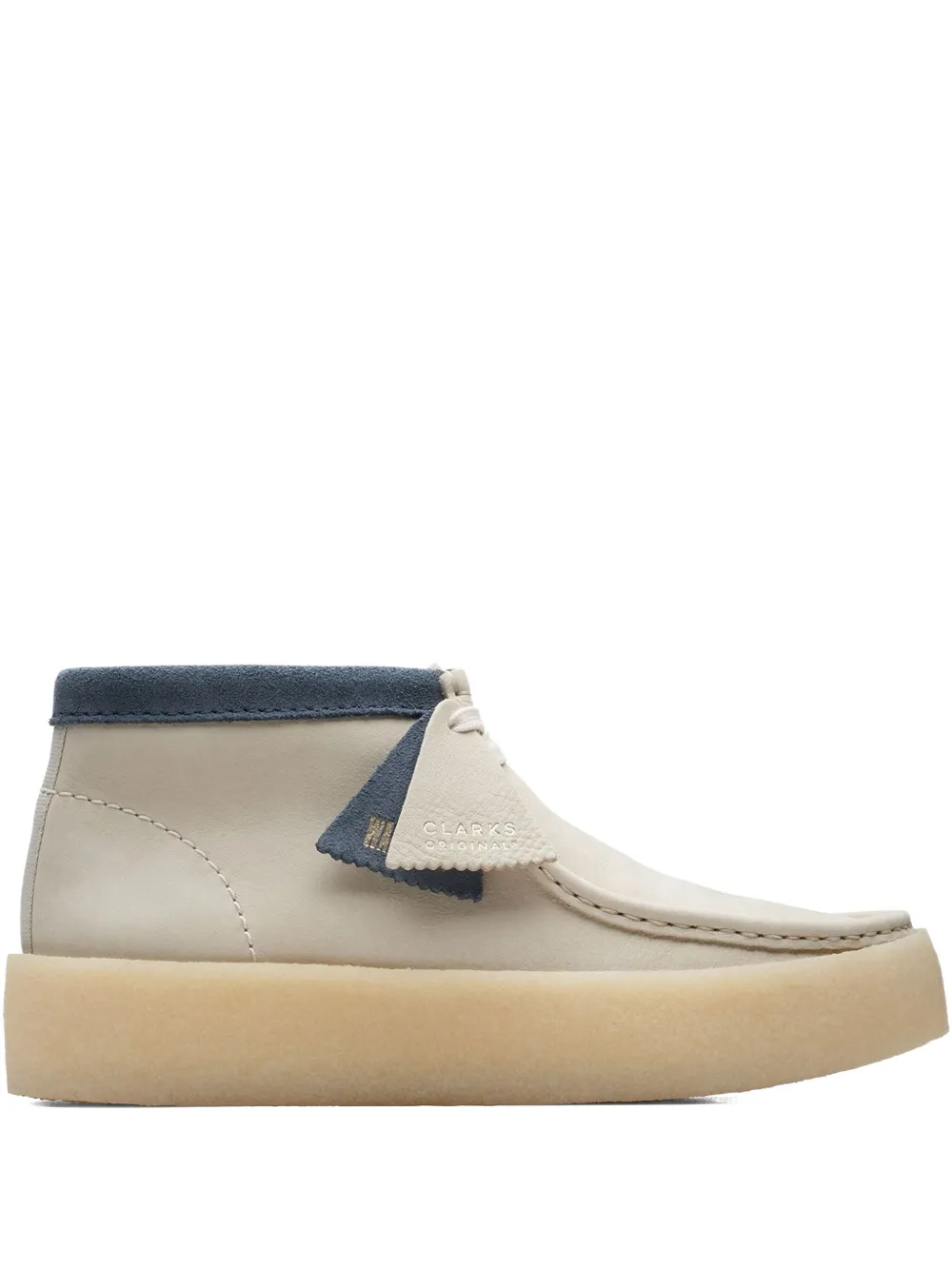 Clarks Wallabee Cup boots White