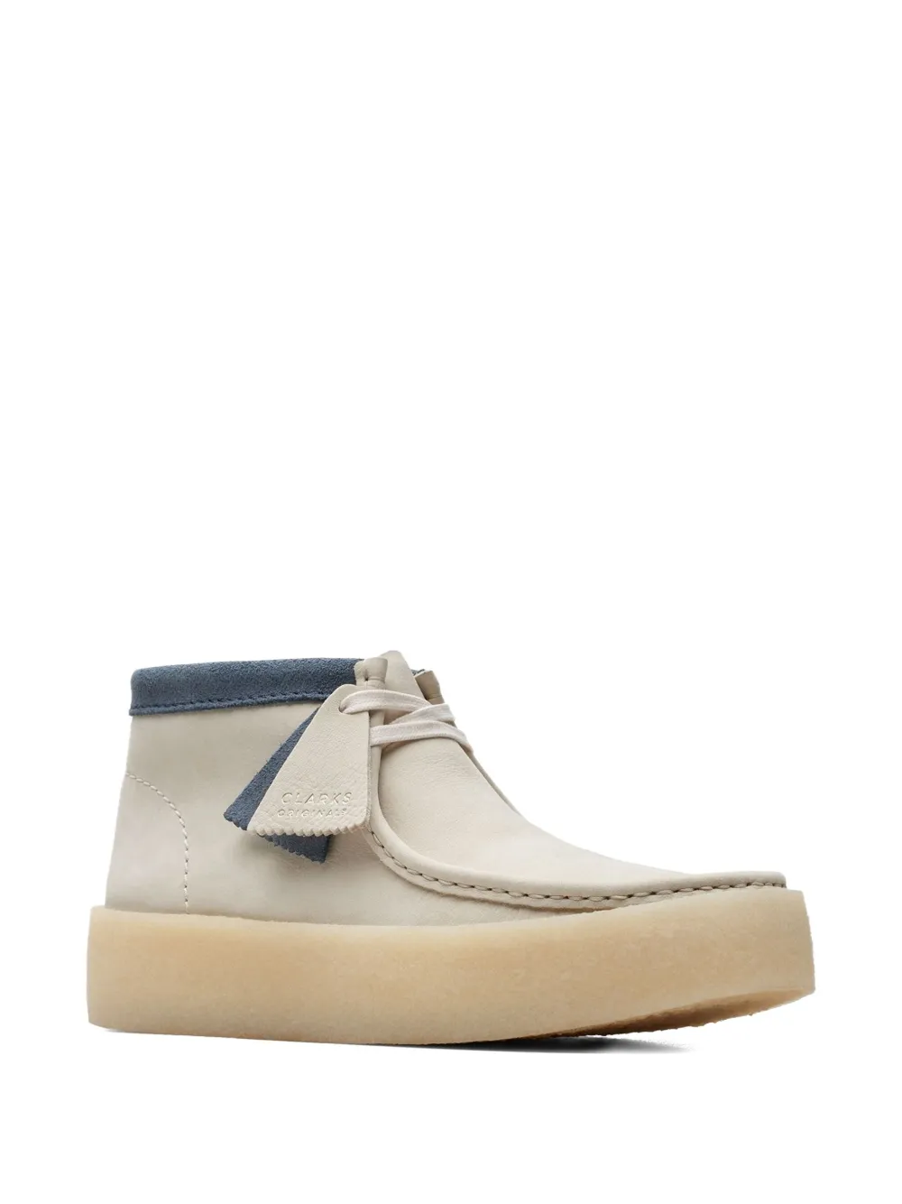 Clarks Wallabee Cup boots - Wit