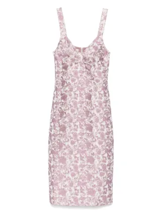 baum und pferdgarten purple dress Aspen Geo Midi Dress
