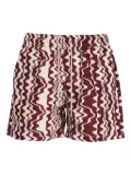 OAS Company Verve swim shorts - Red