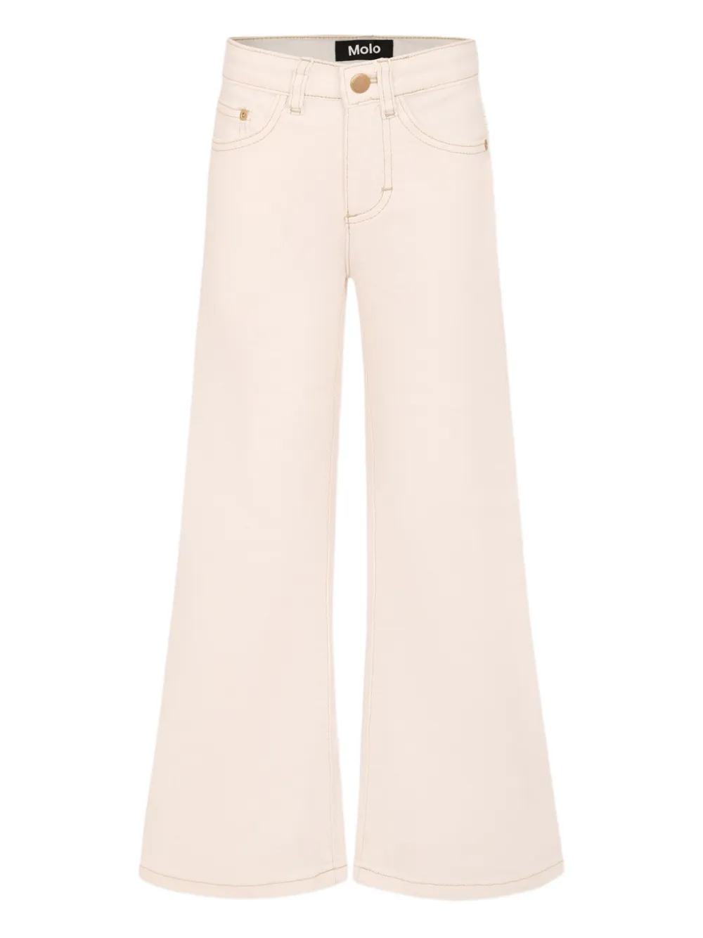 Molo wide-leg jeans Beige