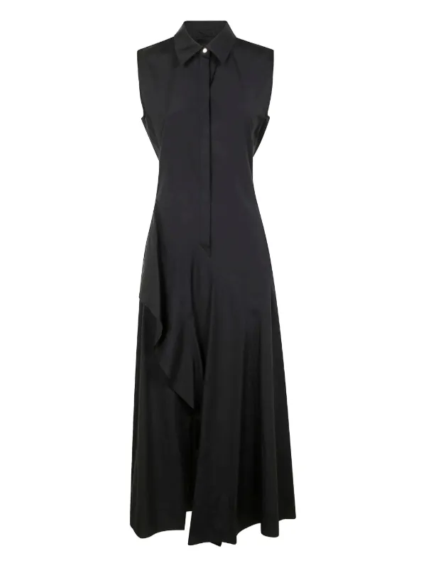 【MAX MARA STUDIO】keras ケラス ノースリーブ ワンピース Max Mara Keras ノースリーブ ドレス | ブラック | FARFETCH JP