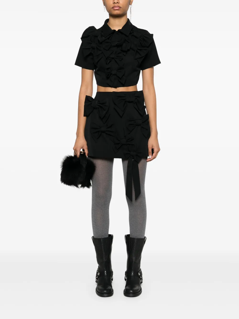 Viktor & Rolf falda corta con detalle de moño | Faldas acampanadas | Image 2